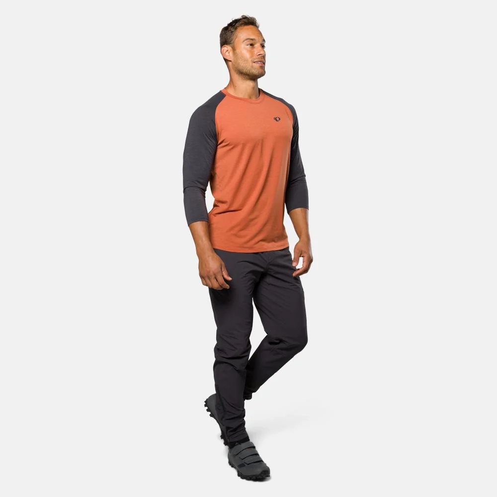 Men's Canyon Merino 3/4 Sleeve Jersey - Image 4