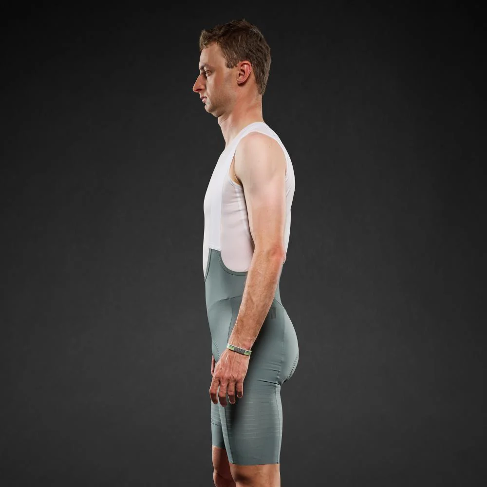 Men's Pi PRO/BLACK Bib Shorts - Image 3