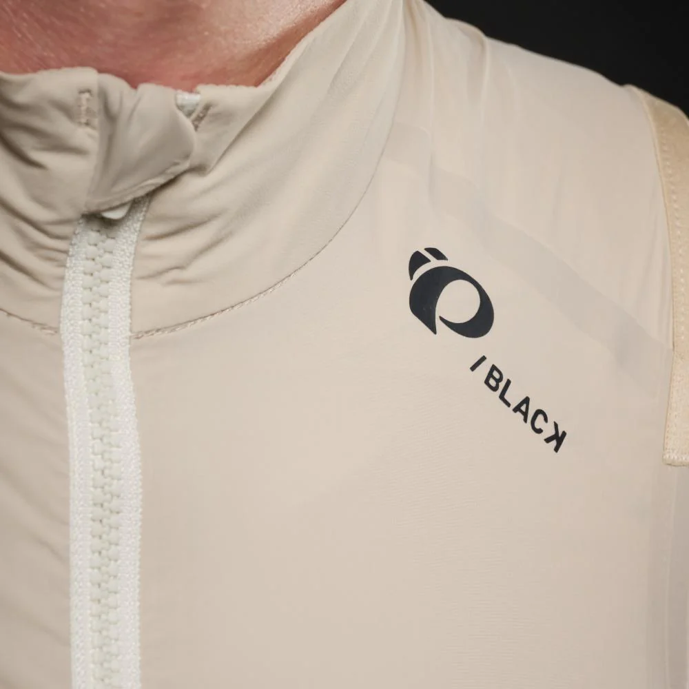 Men's Pi PRO/BLACK Wind Vest - Image 19