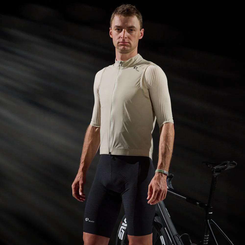 Men's Pi PRO/BLACK Wind Vest - Image 24
