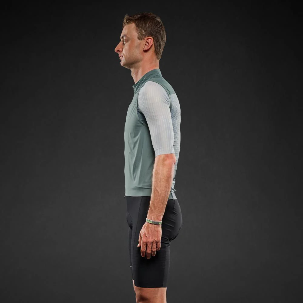 Men's Pi PRO/BLACK Wind Vest - Image 3