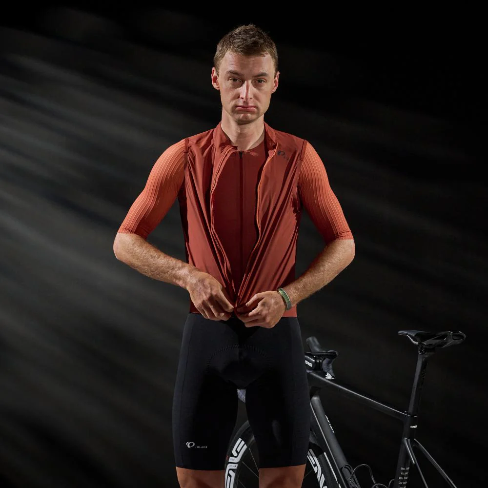 Men's Pi PRO/BLACK Wind Vest - Image 37